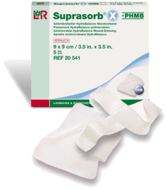 Suprasorb X+PHMB Hydrobalance haavaside