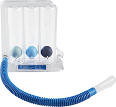 TriFlo II värvilised pallid hingamisharjutusteks N1